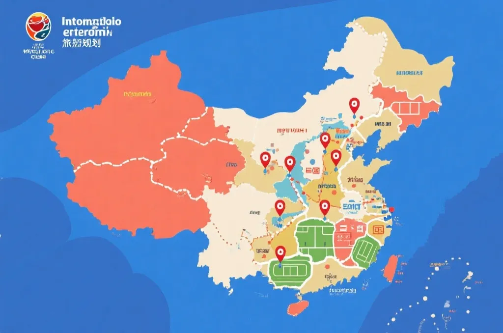 三国主办城市与球场分布示意图